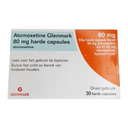 Атомоксетин 80 мг Европа :: Аналог Когниттера :: Glenmark капс. №30 в Хабаровске и области фото